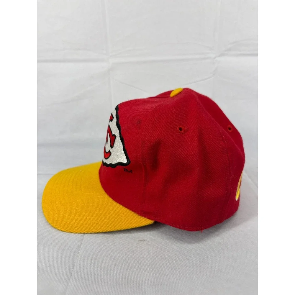 Kansas City Chiefs Apex One NFL Fitted Hat Cap Men Red Yellow 7 1/8 NWOT Vintage